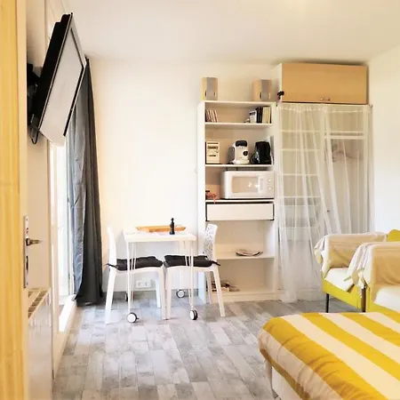 Lejlighed 5 Toits Et Mois Studio 2 Pers Parking Privatif Balcon Et Wifi 10 Mn Et Centre A Pied La Grande-Motte